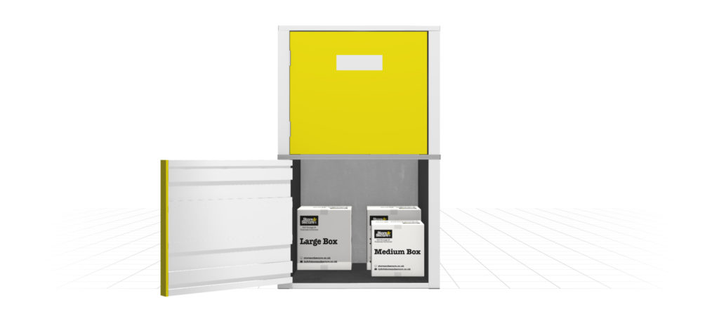 Locker Unit with some boxes