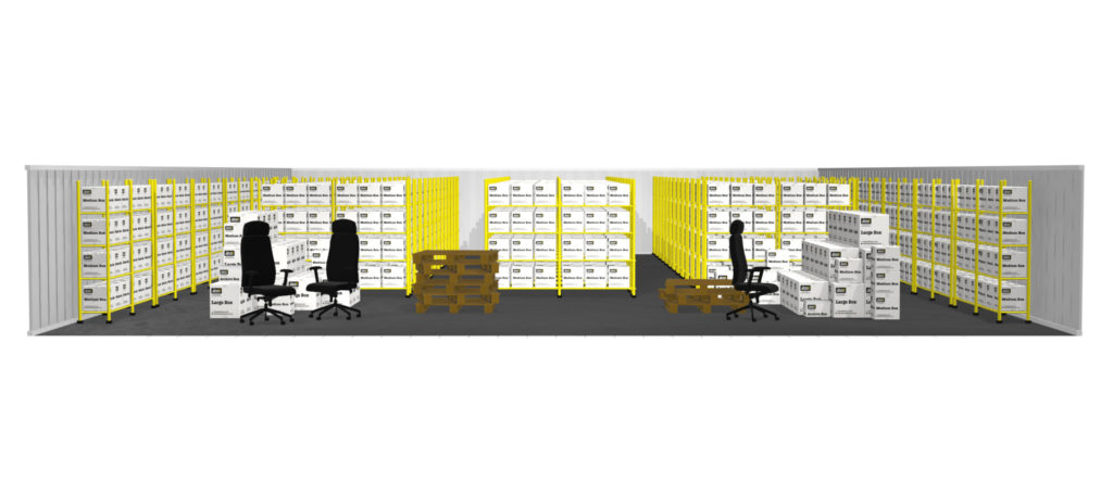 Half Full 1000 sq ft Unit