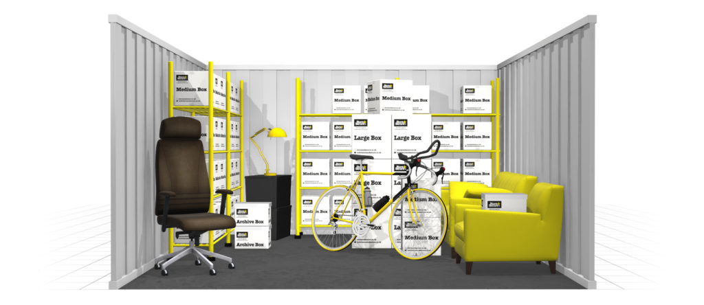 Half Full 150 sq ft Unit