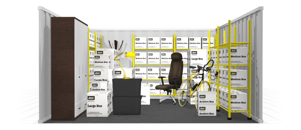 Half Full 175 sq ft Unit